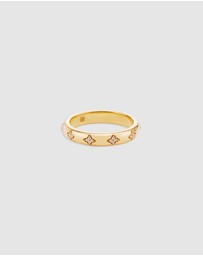 By Charlotte - Bloom With You Lotus Ring