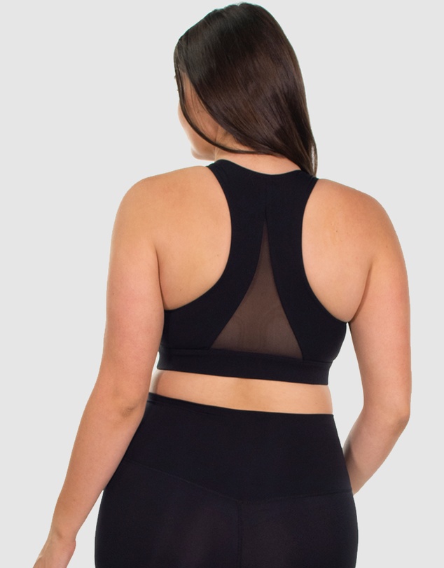 B Free Intimate Apparel - Maternity & Nursing Mesh Racer Back Sports Bra (B-C-D-DD-E) Cup