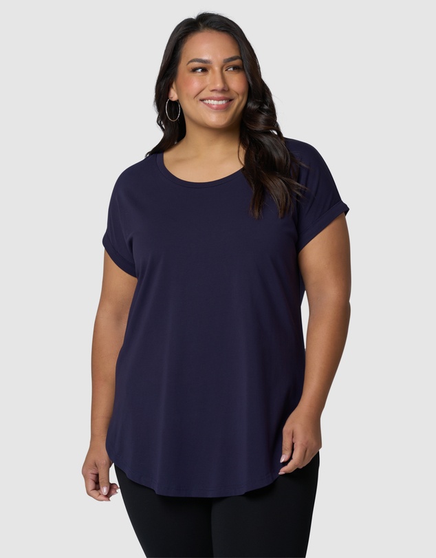 Indigo Tonic - Lauren Longline Tee