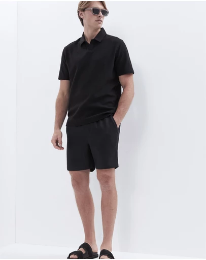 UNISON - Linen Pull On Short