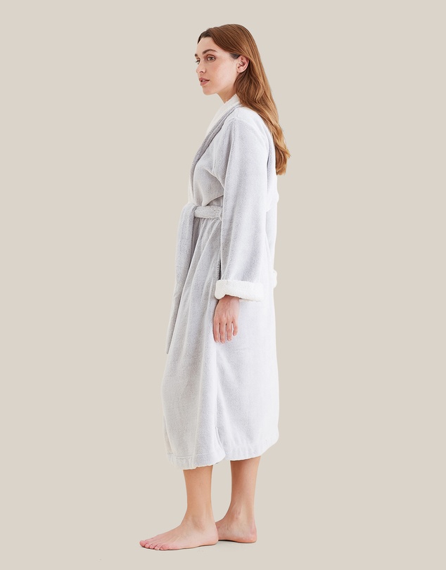 Papinelle - Plush Sherpa Robe and Sleep Mask