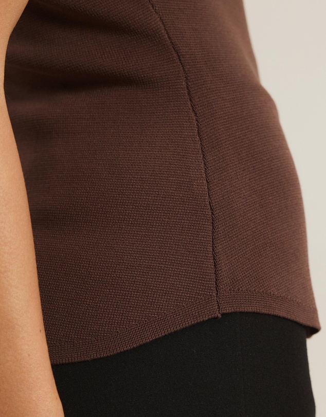 Atmos&Here - Gia Square Neck Knit Top