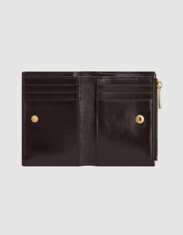 Oroton - Cecile 10CC Mini Zip Wallet Crackle