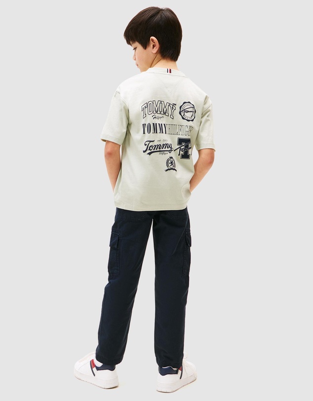 Tommy Hilfiger - Varsity Back Graphic T-Shirt - Teens