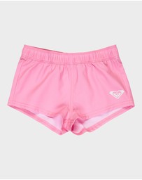 Roxy - Girls 2 to 7 Solid Boardshorts