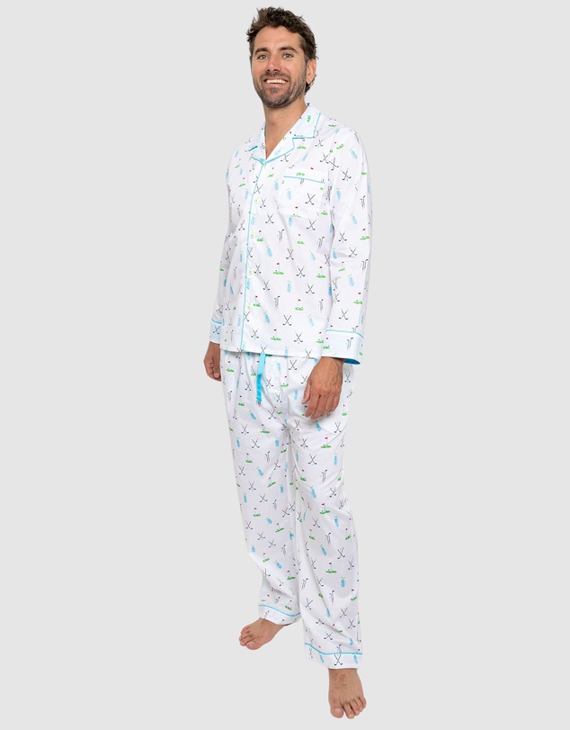 Sant And Abel - Men's Golf Long PJ Set