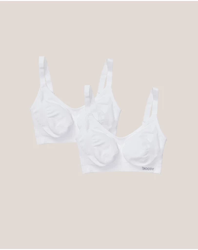 Boody - 2-Pack Full Bust Wireless Bra