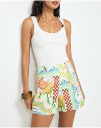 AERE - Lana Tailored Shorts