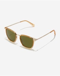 Hawkers Co - HAWKERS - Champagne Juniper Green INK Sunglasses for Men and Women UV400