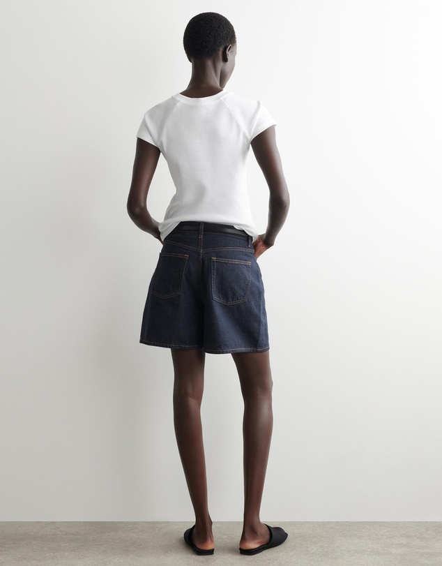 COS - High-Rise Denim Shorts