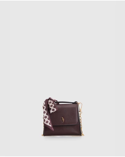 Laura Jones - Micro Scarf Top Handle Bag