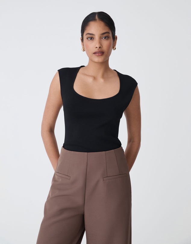 Forcast - Kingsley Knit Top
