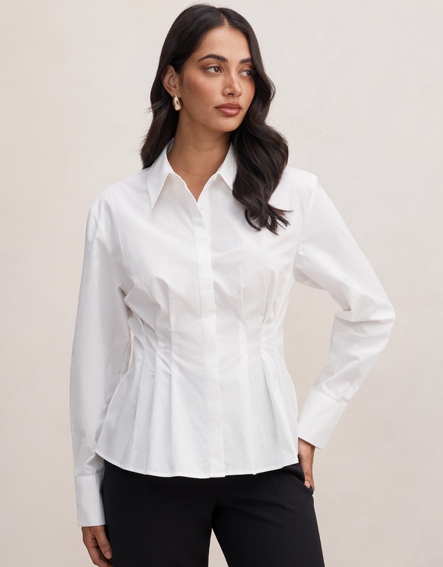 Forever New - Blake Pleated Detail Shirt