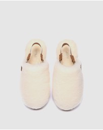 EVERAU - Australian Shepherd Ugg Kamari Double Faced Sheepskin Upper House Shoes