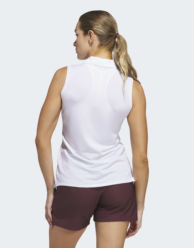 adidas Performance - Solid Ottoman Polo Shirt Womens