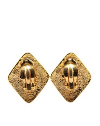 Pre-Loved by Azura Reborn - Pre-Loved Gold Plated CC Clip On Earrings