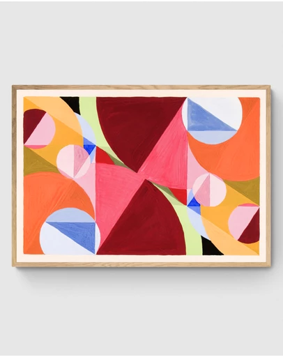 Inka Arthouse - Area Broken by Joseph Schillinger Art Print