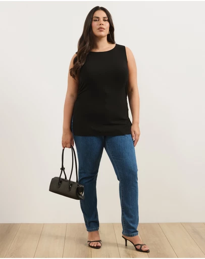 Atmos&Here Curvy - Piper Stretch Denim Skinny Jeans