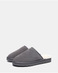 EVERAU - Australian Shepherd Ugg Cruz Slipper Cow Suede Upper House Shoes
