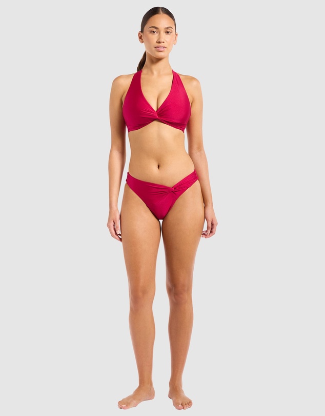JETS - Shine Twist Front Hipster Bikini Bottom