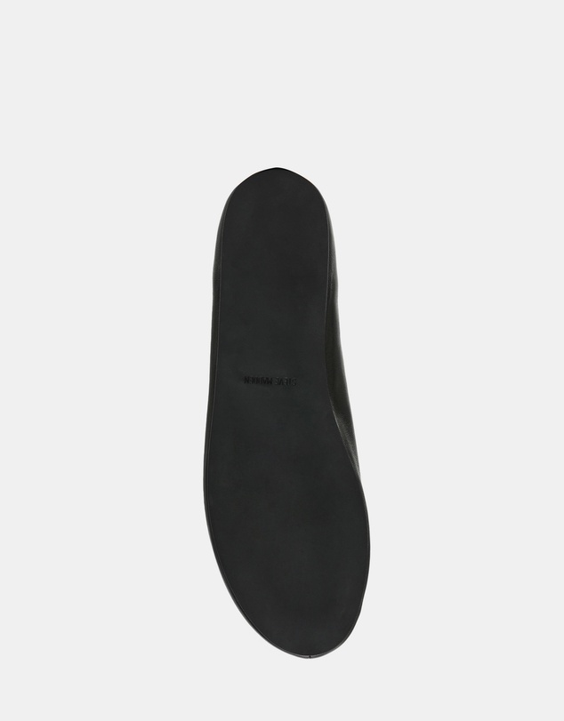 Steve Madden - Cyntra Black Leather Flats