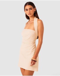 SNDYS - Romi Halterneck Mini Dress