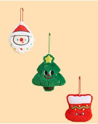 KAJA Clothing - Christmas-Festive Plush Trio