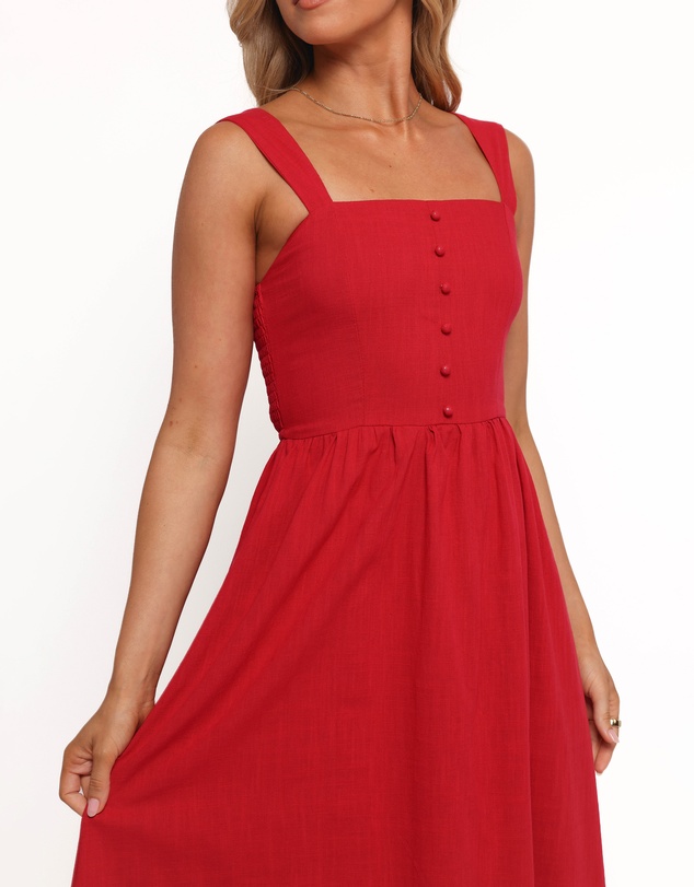 Petal & Pup - Caty Maxi Dress - Red