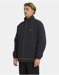 Billabong - Mens Gnaraloo Reversible Mock Neck Fleece Top