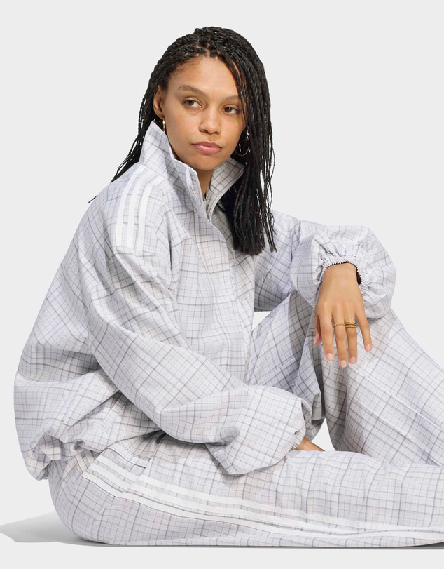 adidas Originals - BLOUSY CHECK TRACK TOP Womens