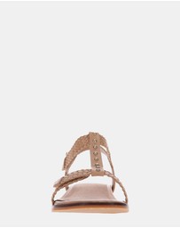 Mia Vita - Olympia Adjustable Sandal - Sand