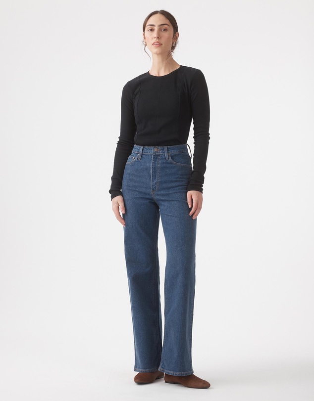 Nobody Denim - Milla Long Jeans - ICONIC EXCLUSIVE