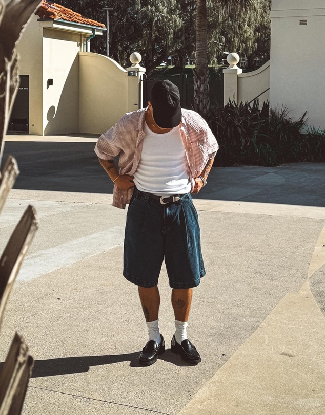 Zanerobe - Denim Mega Short Raw Indigo
