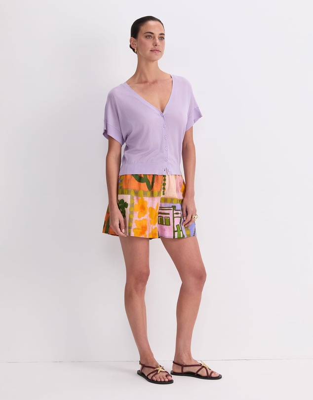 Sportscraft - Silk Blend Reversible Knit