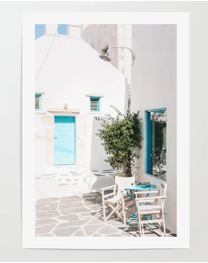 LEGGERA - Perfect Corners of Mykonos Print