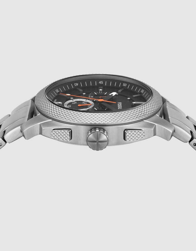 Fossil - Machine Silver Tone Chronograph Watch