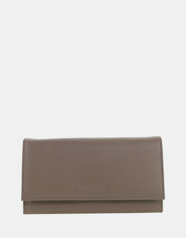 Pierre Cardin - Pierre Cardin Rustic Leather Ladies Wallet