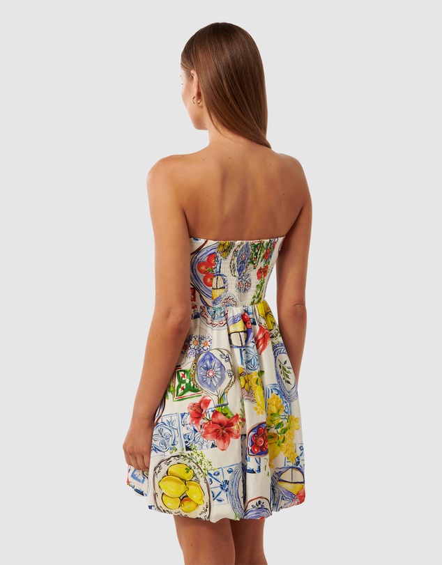 Forever New - Phoebe Strapless Bubble Hem Mini Dress