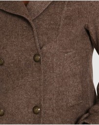 Belle & Bloom - Better Off Military Peacoat