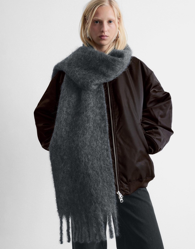 & Other Stories - Large Mohair-Blend Scarf