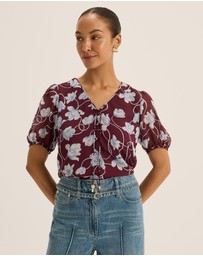 Review - Daphne Floral Blouse