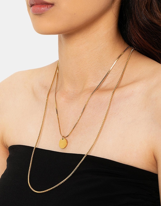 ALDO - Duolink Stainless Steel Necklace Set
