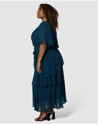 Pink Dusk by Curve Project - Hypnotic Maxi Dress