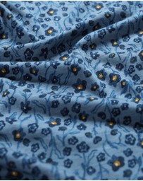 Seasalt - Seasalt Cornwall Blue Kellow 3/4 Sleeve Jersey Top
