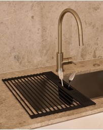 DESIGNSTUFF - DRIP Folding Dish Rack w/ Cutlery Holder