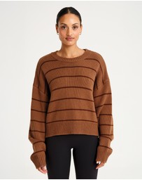All Fenix - Stripe Crew Neck Knit