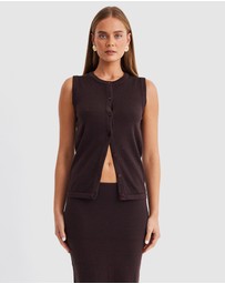 SNDYS - August Button Up Vest