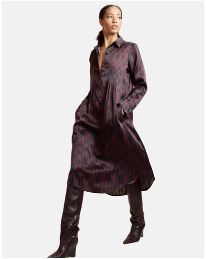 Black/Burgundy
