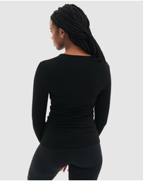 Splits59 - Louise Rib Long Sleeve Top