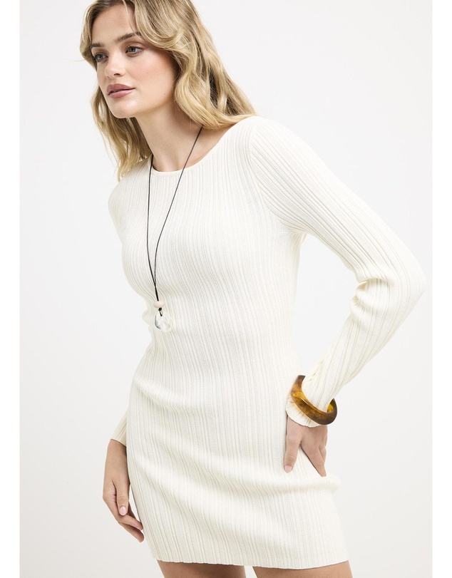 Subtitled - Tahlia Long Sleeve Knit Dress